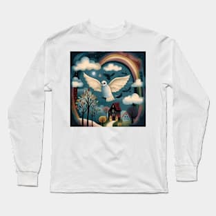 Naïve Art Birds 04 Long Sleeve T-Shirt